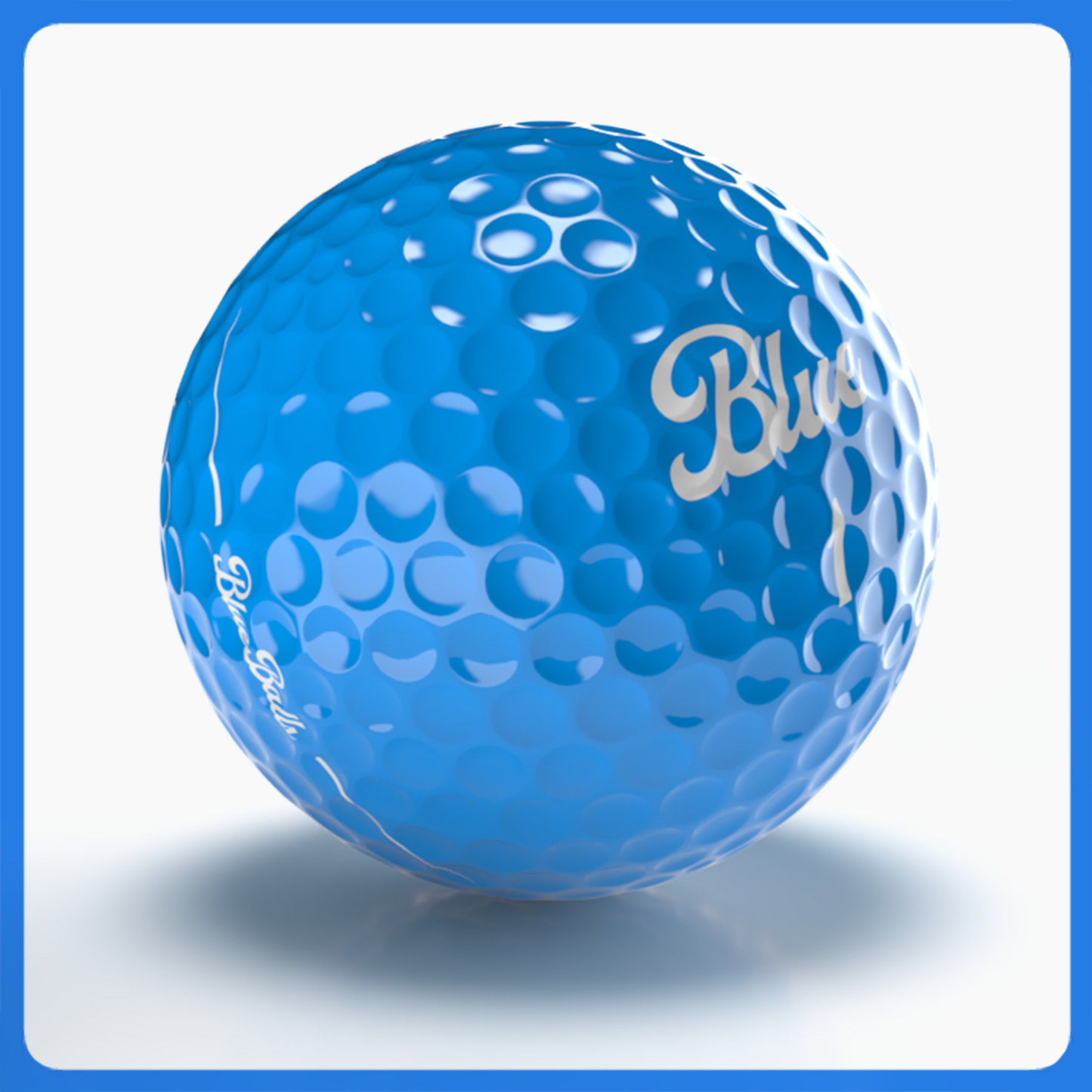 BLUE BALLS LED GOLF BALLS (2-PACK)