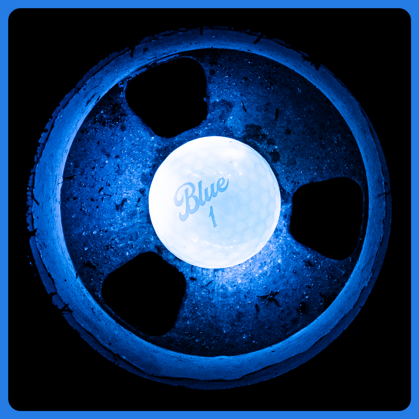 BLUE BALLS LED GOLF BALLS (2-PACK)