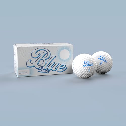 WHITE LED GOLF BALLS (2-PACK)