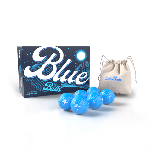 BLUE BALLS LED GOLF BALLS (6-PACK) product image
