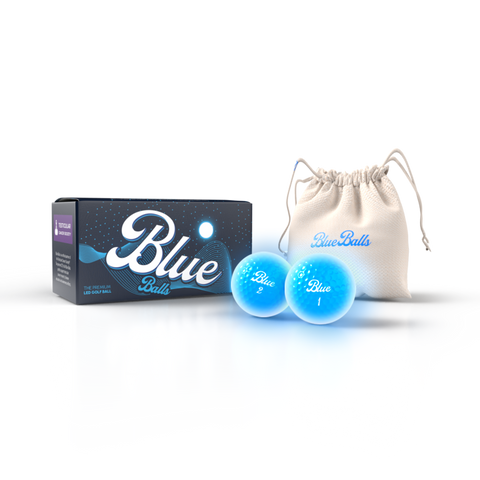 BLUE BALLS LED GOLF BALLS (2-PACK) product image