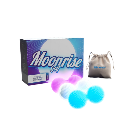 MOONRISE LED GOLF BALLS (MOONRISE 6-PACK)